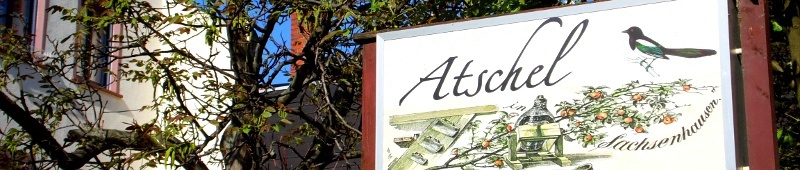 Historisches Motiv rund um den Namen &bdquo;Atschel&ldquo;